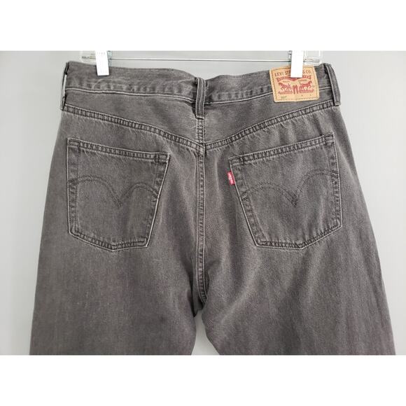 NEW Levi's 501 Womens Original High Rise Faded Black Jeans Size 31x30 - Picture 5 of 5